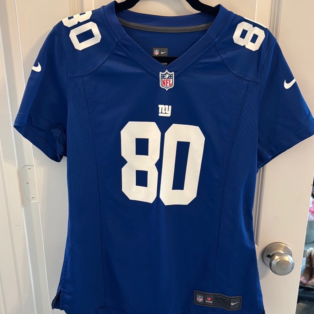 Nike Women's NY Giants Blue Jersey Large